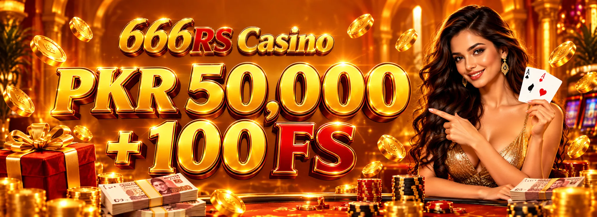 Rs 50,000 + 100 FS